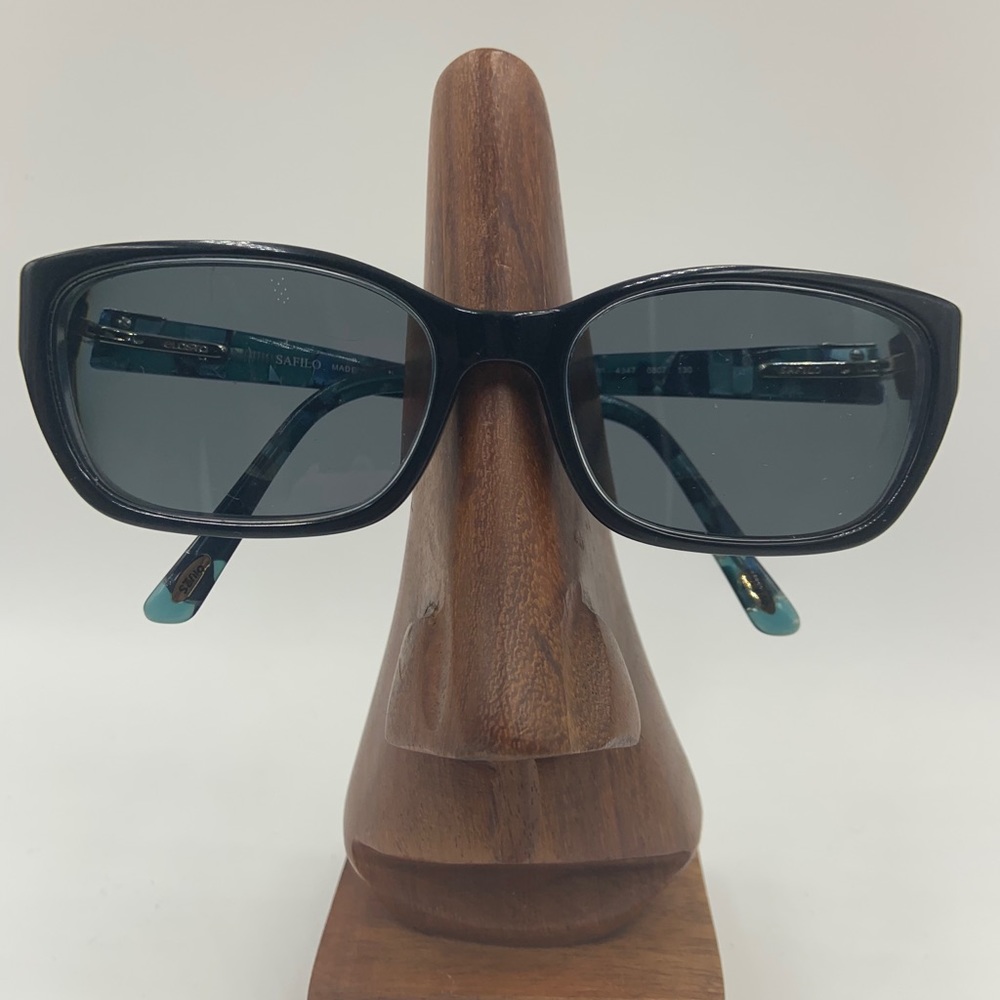Safilo Black Oval Sunglasses Frames